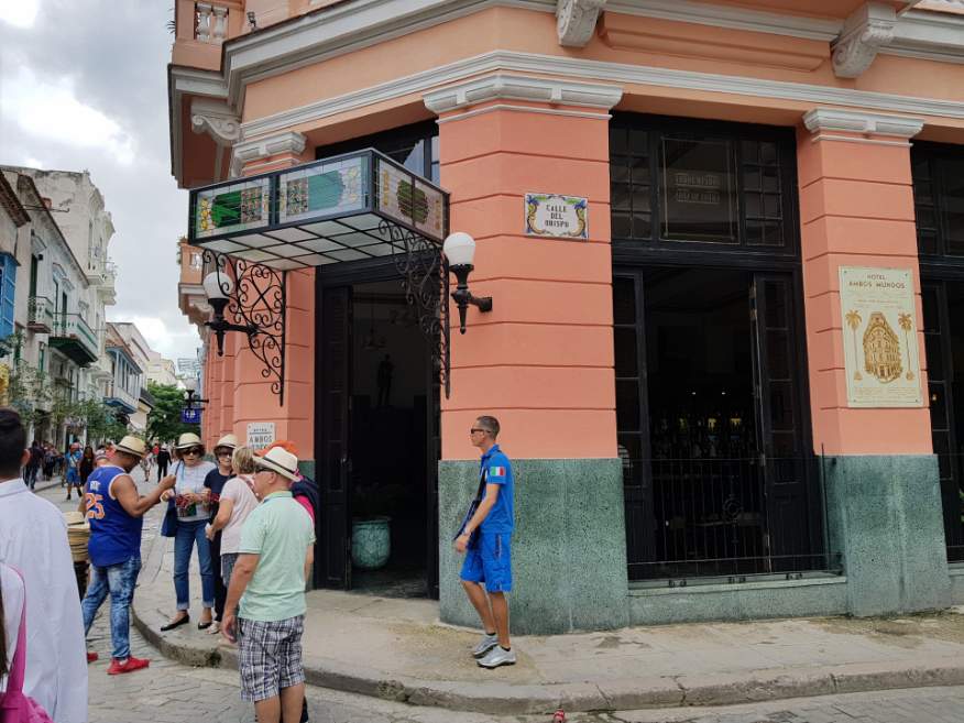 Hotel Ambos Mundos Obipso in Old Havana, Cuba