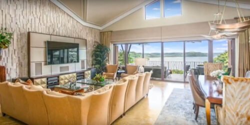 Living Area with Ocean View at Las Terrazas #12