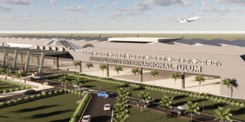 Construction details on the new Tulum Airport project