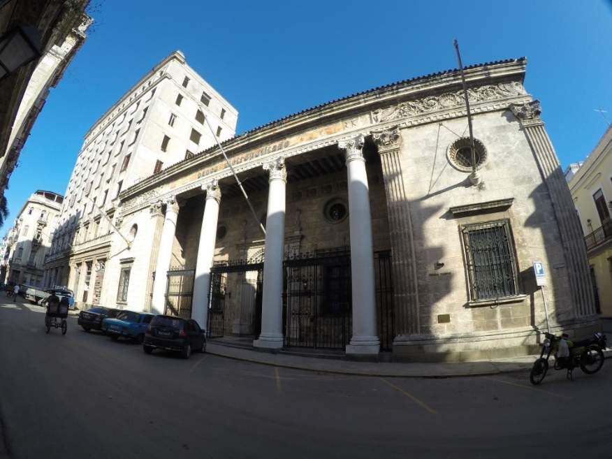 Bank in O'Reilly St. Havana Cuba