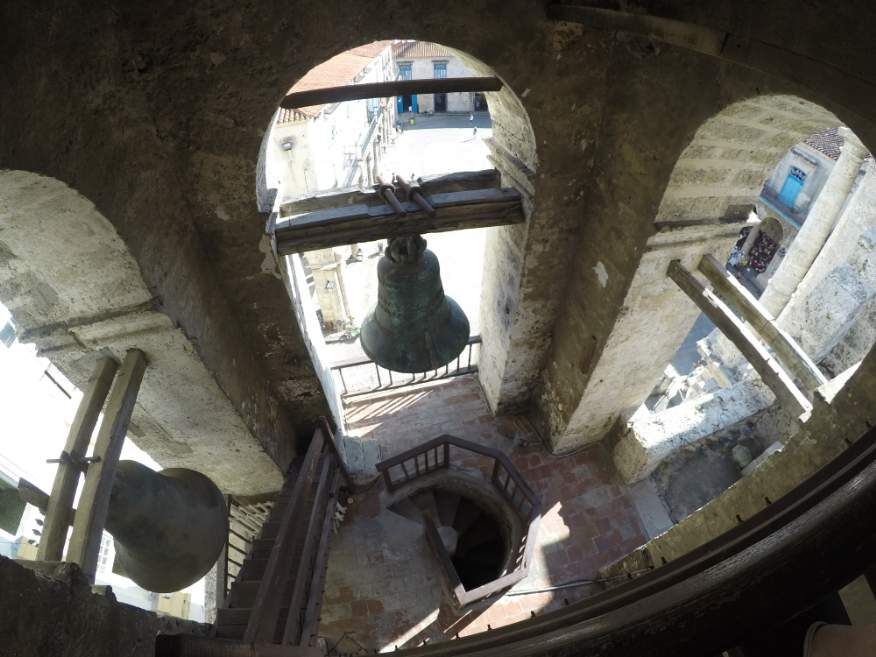 The Bell Tower at San Cristobal Cathedral Havana Cuba