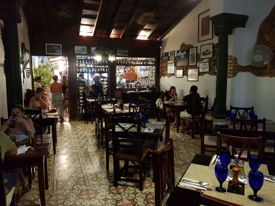 Inside San Jose Restaurant Trinidad Cuba
